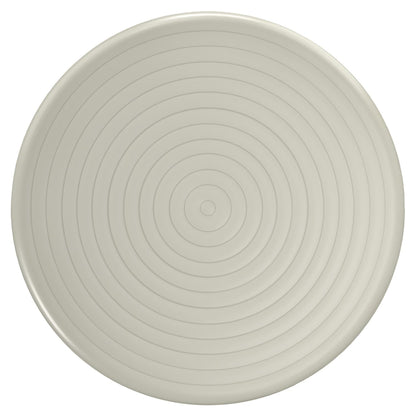 Groove Round Table - Putty