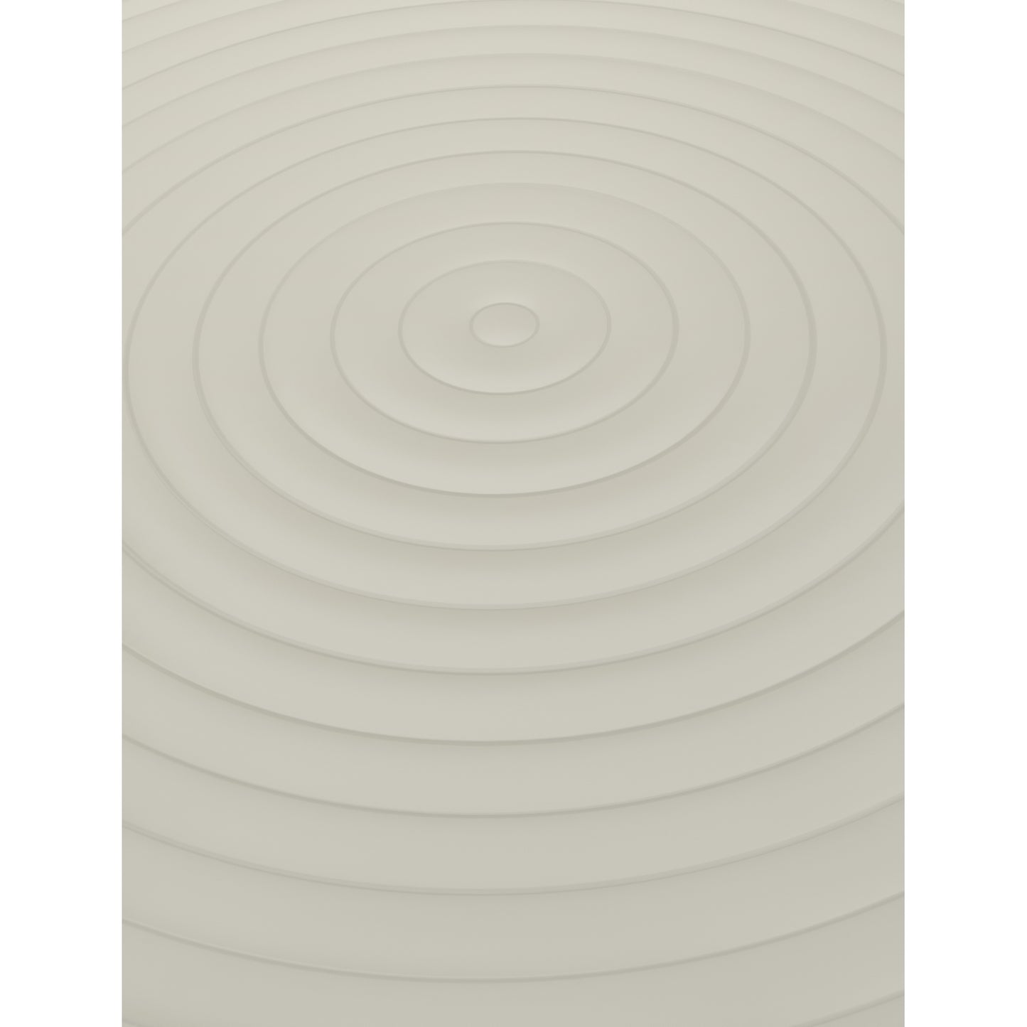 Groove Round Table - Putty