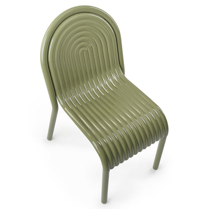 Groove Seat Cushion - Moss