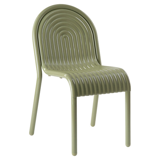 Groove Side Chair - Moss