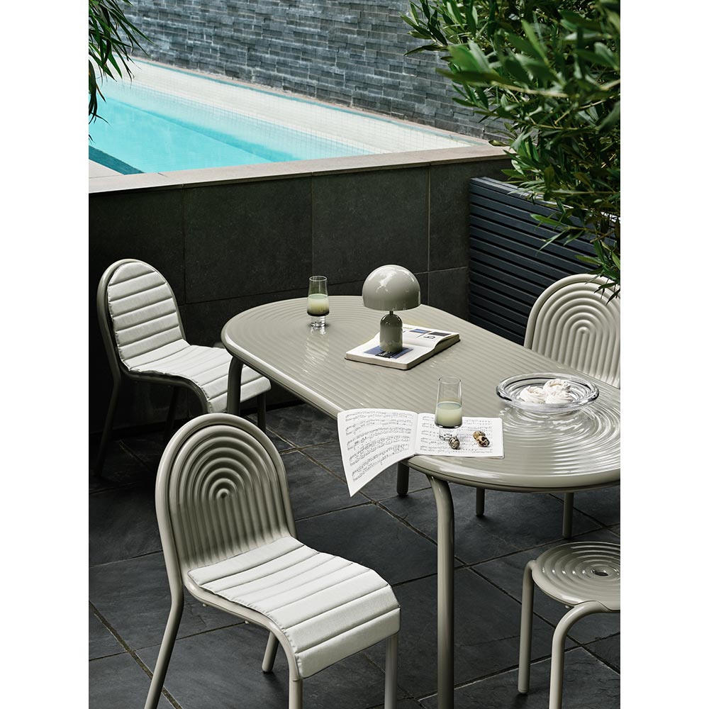 Groove Side Chair - Putty