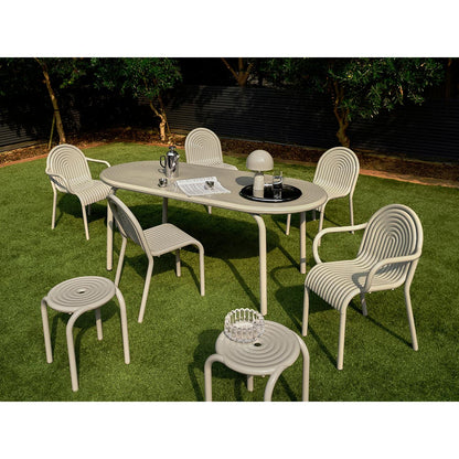 Groove Stool - Putty