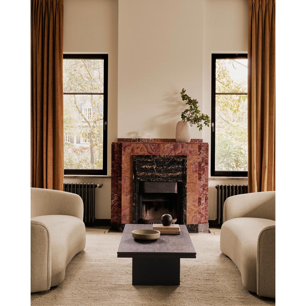 Grooves Coffee Table - 53" x 25.5"