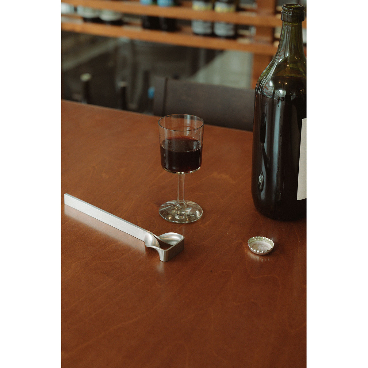 Ground Bottle Opener - Stainless Steel