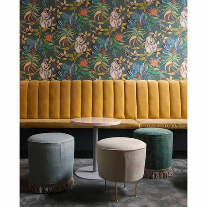 Modern Line Pouf Small