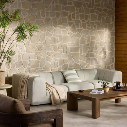 Gwen Outdoor 3-Piece Sectional Sofa - Faye Ash