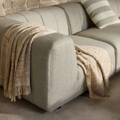 Gwen Outdoor 3-Piece Sectional Sofa - Faye Ash