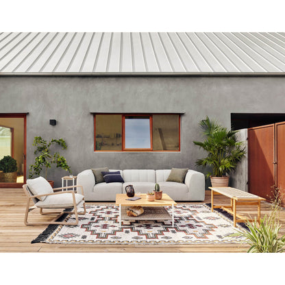 Gwen Outdoor 3-Piece Sectional Sofa - Faye Ash