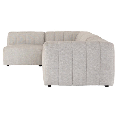 Gwen Outdoor 4-Piece Sectional - Faye Ash