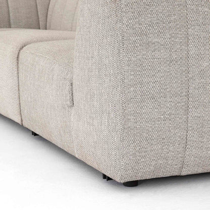 Gwen Outdoor 4-Piece Sectional - Faye Ash