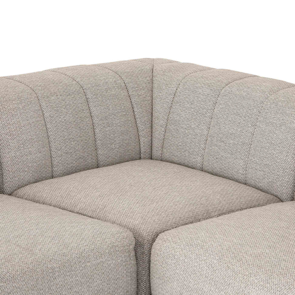 Gwen Outdoor 4-Piece Sectional - Faye Ash