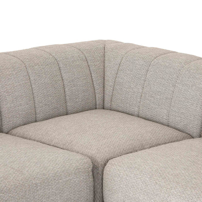 Gwen Outdoor 4-Piece Sectional - Faye Ash
