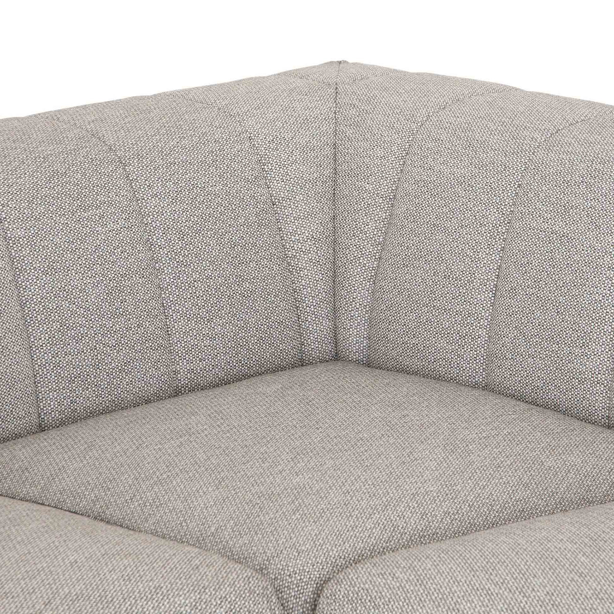 Gwen Outdoor 5-Piece Sectional - Faye Ash