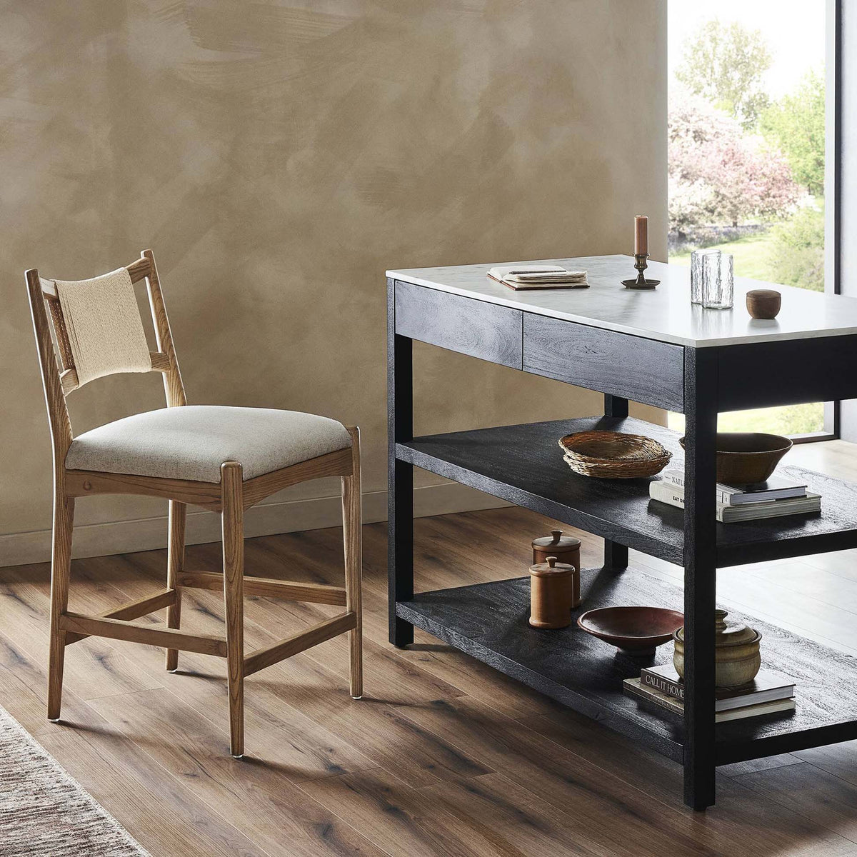 Haddon Counter Stool - Antwerp Natural