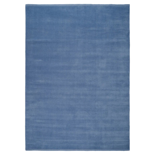 Halo Cloud Rectangular Rug - Blue