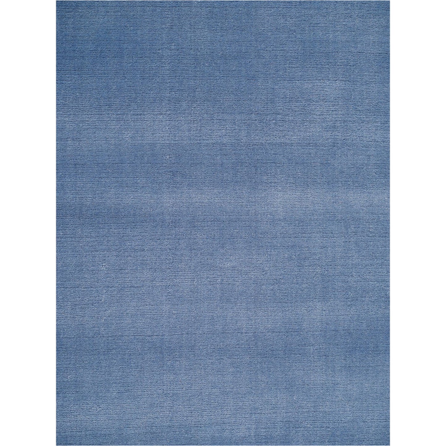 Halo Cloud Rectangular Rug - Blue
