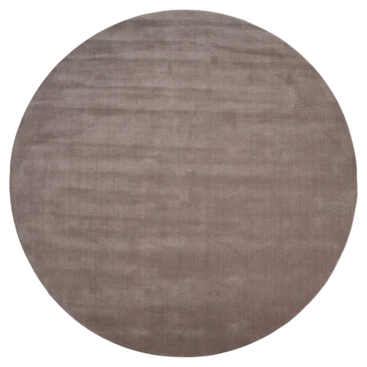 Halo Cloud Round Rug - Marble