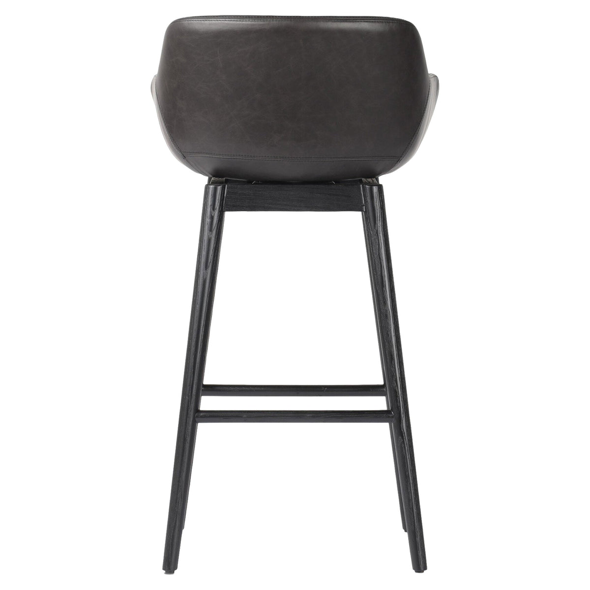 Hannah Swivel Bar + Counter Stool - Sonoma Black - Bar