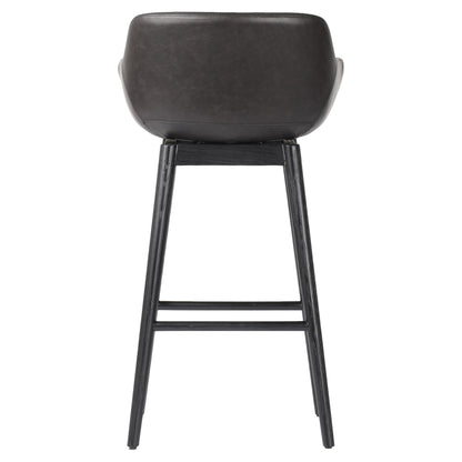 Hannah Swivel Bar + Counter Stool - Sonoma Black - Bar