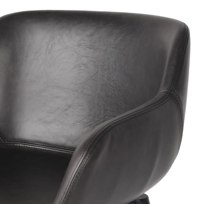 Hannah Swivel Bar + Counter Stool - Sonoma Black - Bar