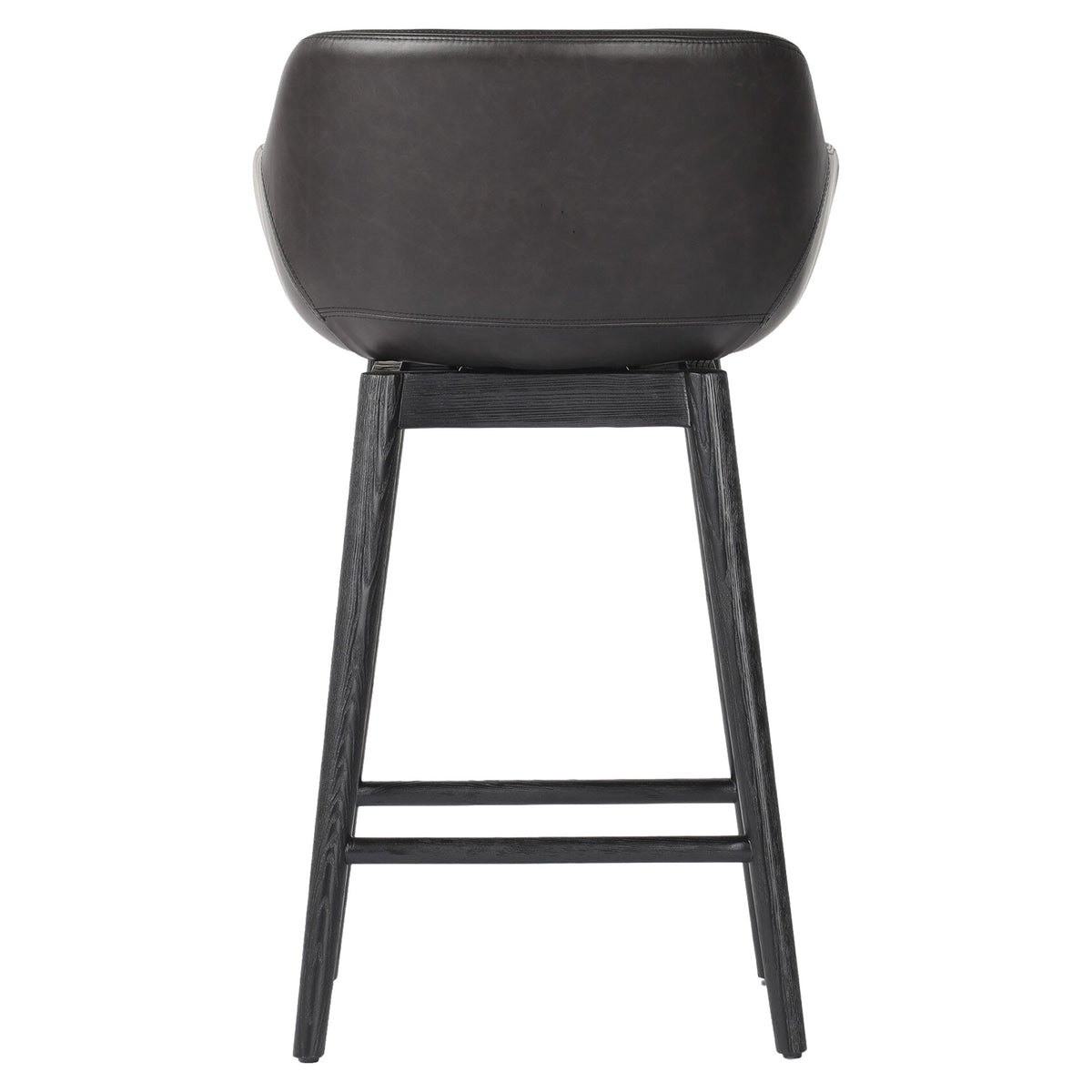 Hannah Swivel Bar + Counter Stool - Sonoma Black - Counter