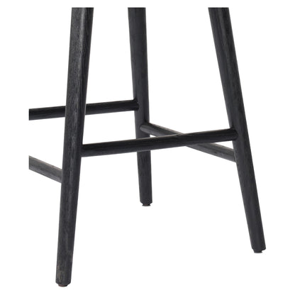 Hannah Swivel Bar + Counter Stool - Sonoma Black - Counter