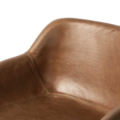 Hannah Swivel Bar + Counter Stool - Sonoma Chestnut - Counter