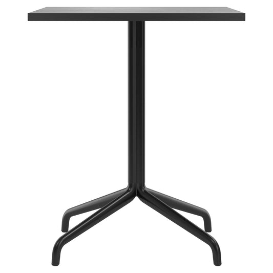 Harbour Column Rectangular Dining Table - Black Oak, Star Base