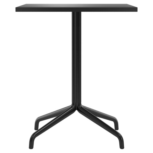 Harbour Column Rectangular Dining Table - Charcoal Linoleum, Star Base