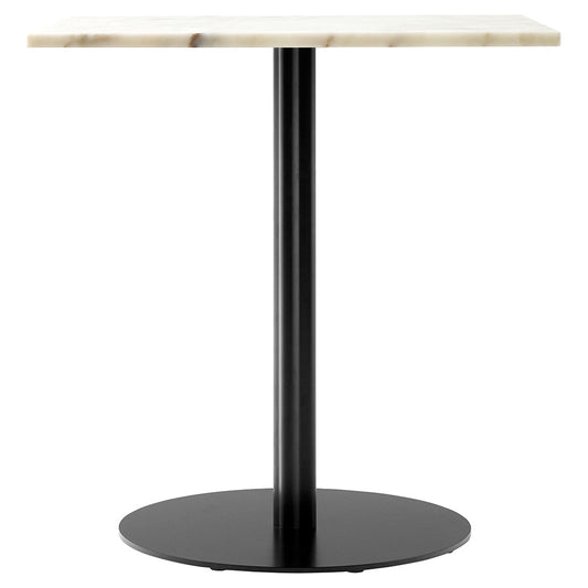 Harbour Column Rectangular Dining Table - Estremoz Marble, Round Base
