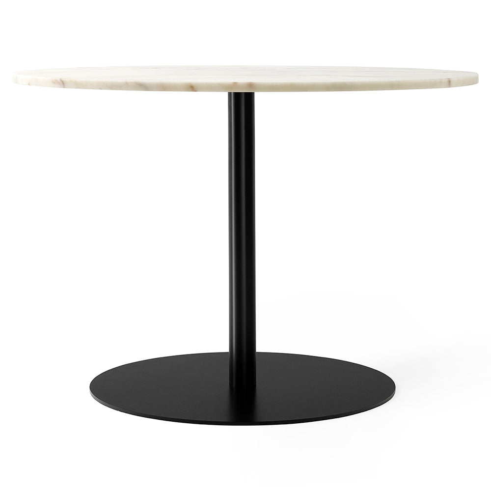 Harbour Column Round Dining Table - Estremoz Marble, Round Base