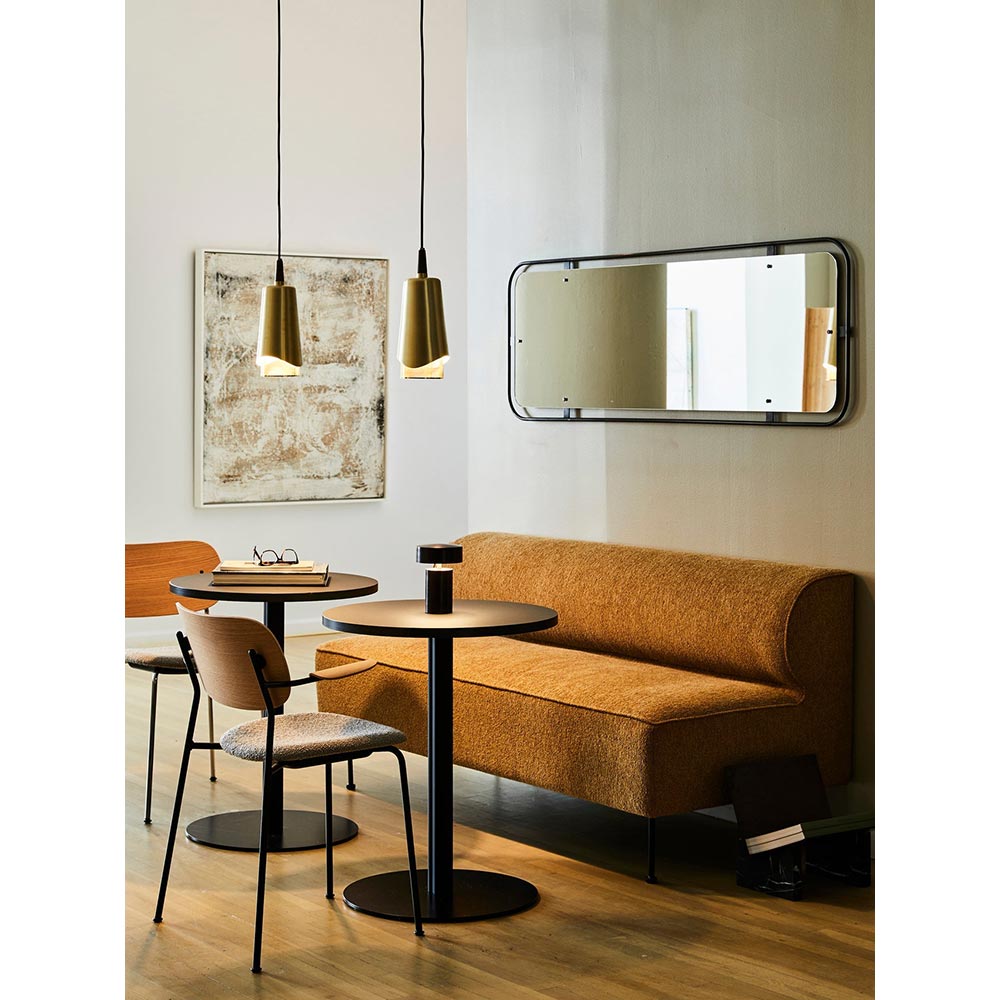 Harbour Column Round Dining Table - Estremoz Marble, Round Base