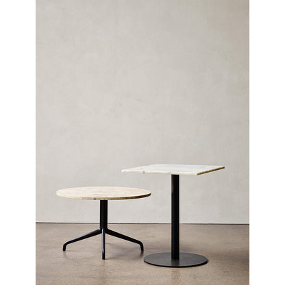 Harbour Column Round Dining Table - Estremoz Marble, Round Base