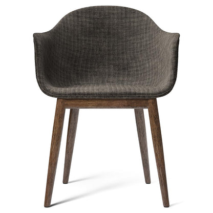 Harbour Upholstered Dining Chair - Dark Oak Base