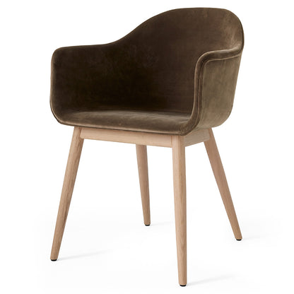 Harbour Upholstered Dining Chair - Natural Oak Base