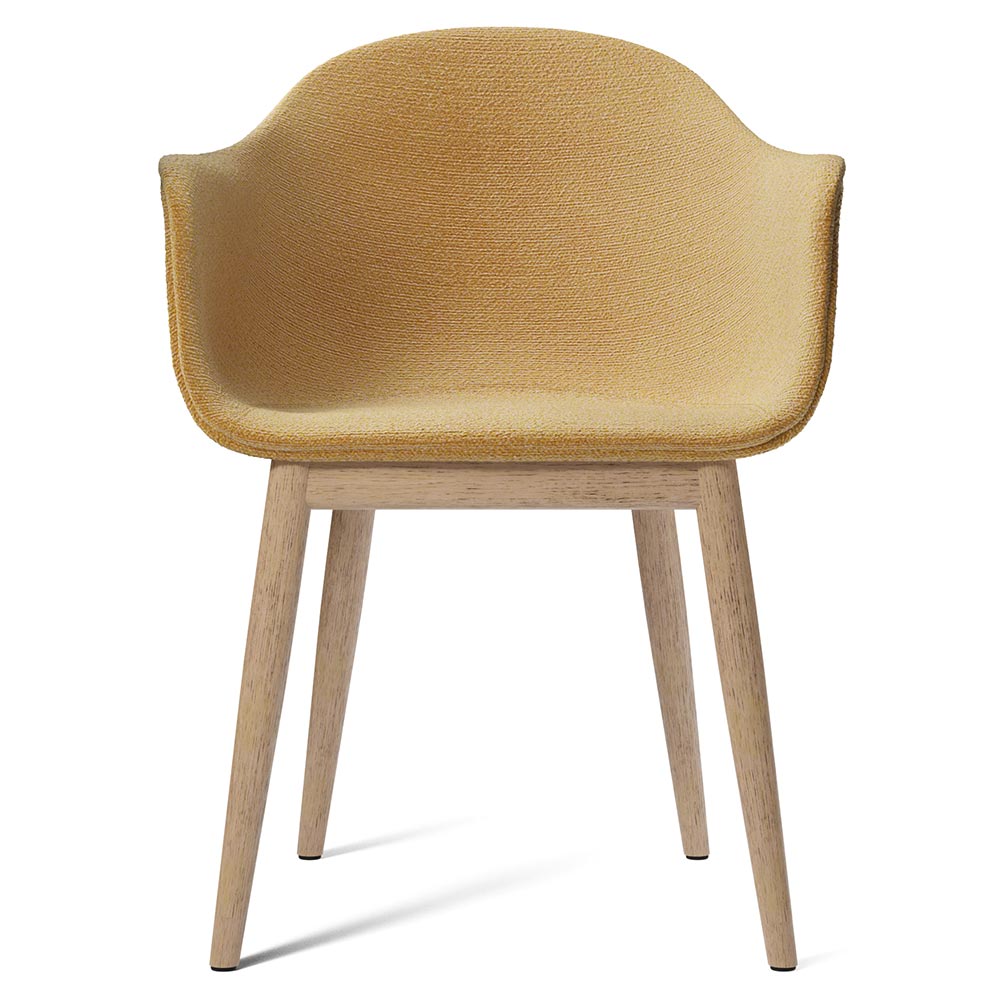 Harbour Upholstered Dining Chair - Natural Oak Base