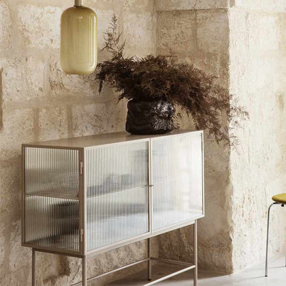 Haze Sideboard - Reeded Glass, Cashmere