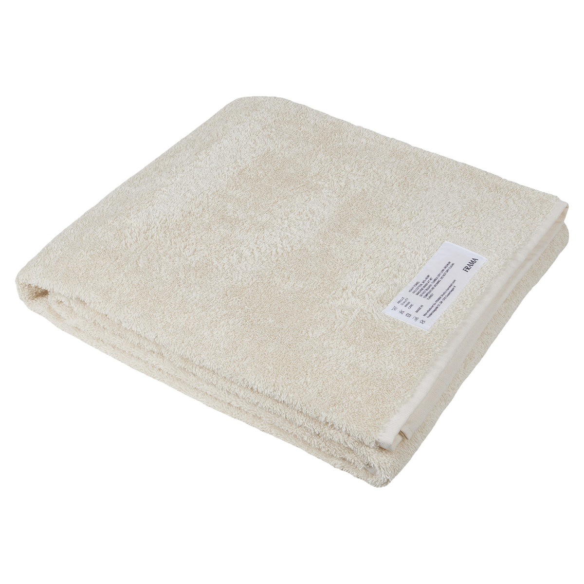 Heavy Towel - Bone White, Bath Sheet