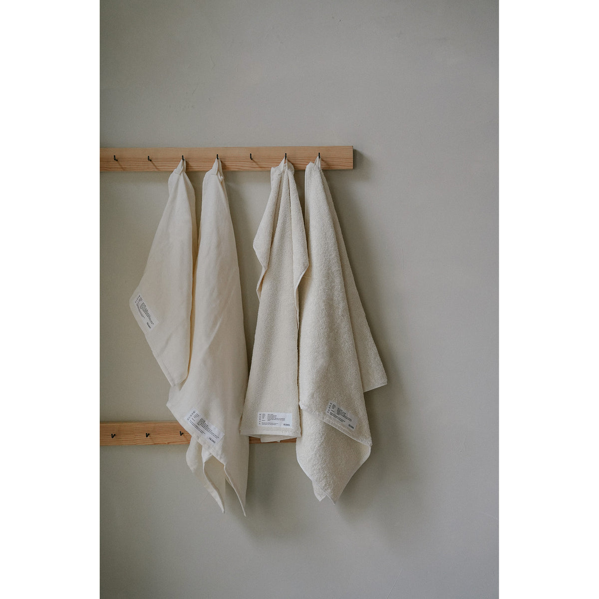 Heavy Towel - Bone White, Hand Towel