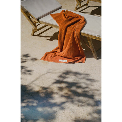 Heavy Towel - Burnt Orange, Bath Sheet