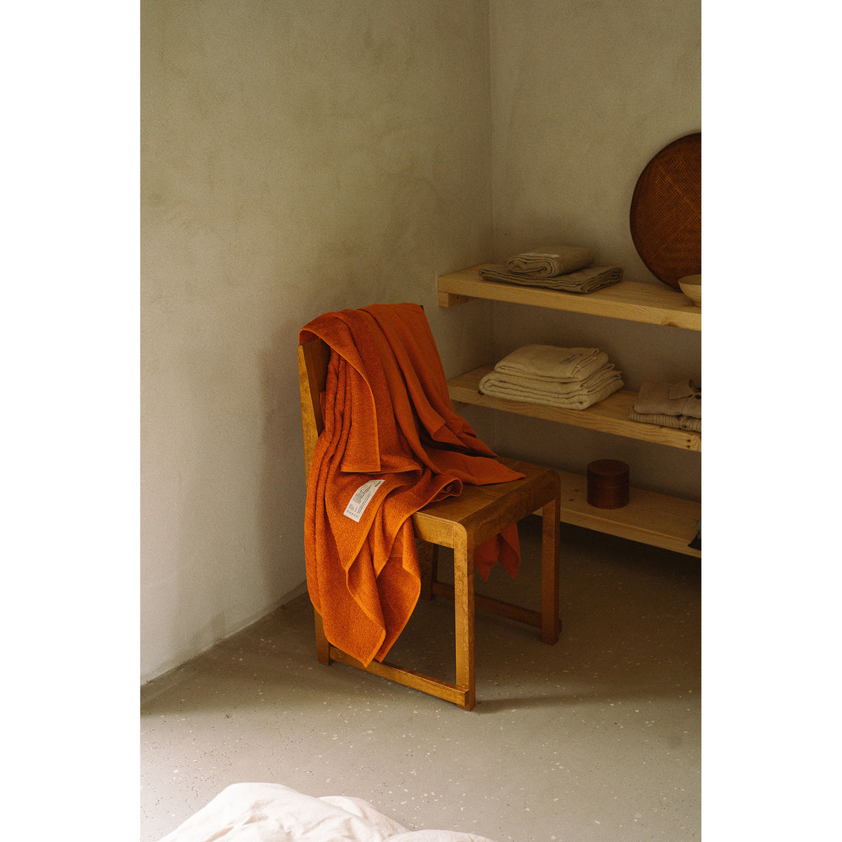 Heavy Towel - Burnt Orange, Bath Sheet