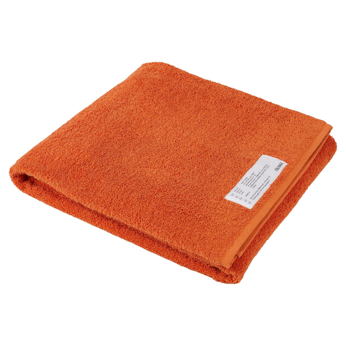 Heavy Towel - Burnt Orange, Bath Sheet