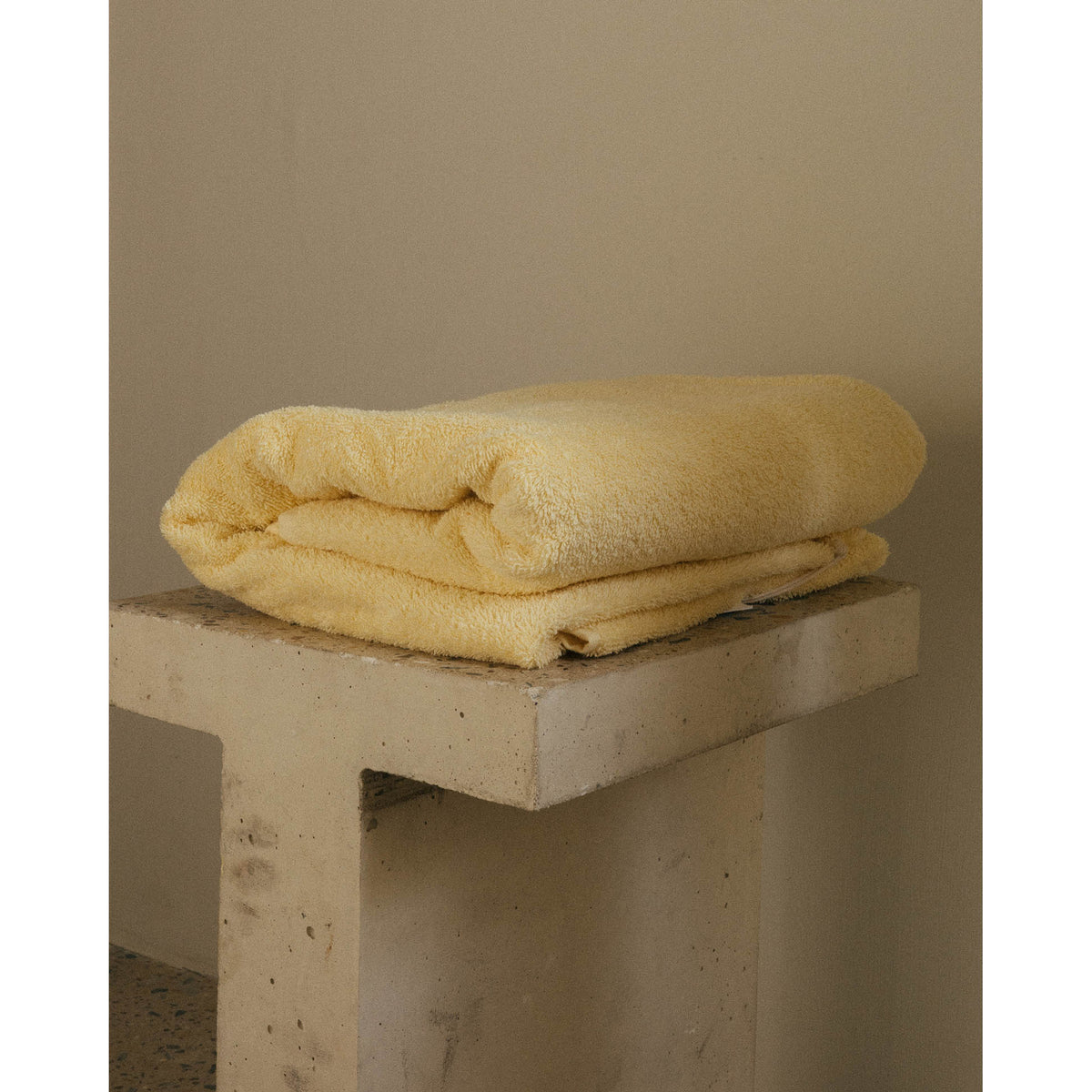 Heavy Towel - Pale Yellow, Bath Sheet