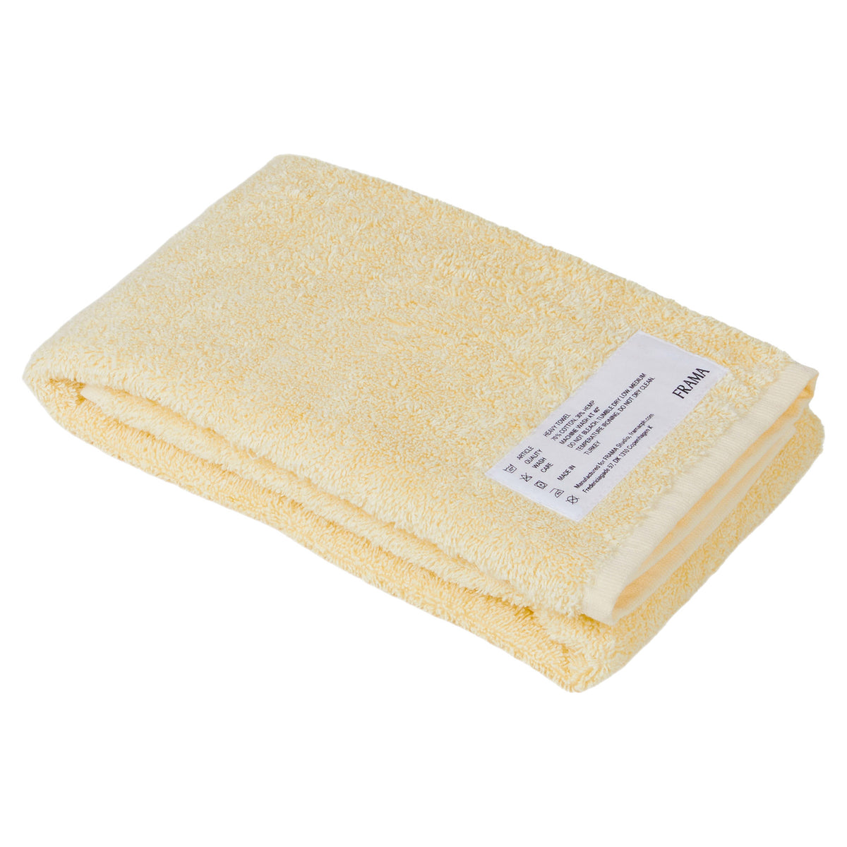 Heavy Towel - Pale Yellow, Bath Towel
