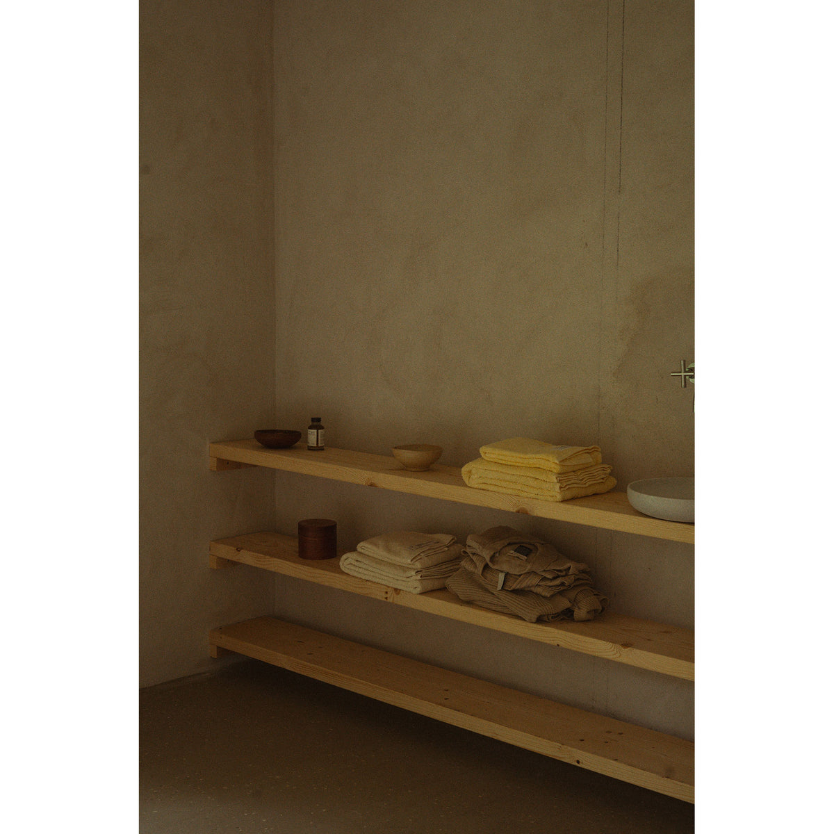 Heavy Towel - Pale Yellow, Bath Towel