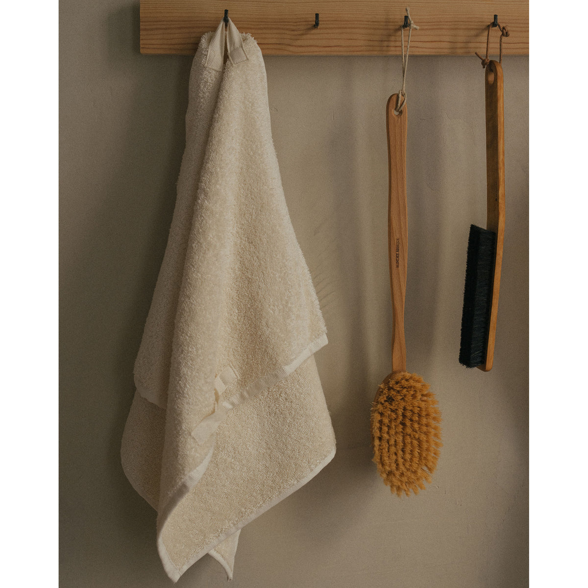 Heavy Towel Set - Bone White