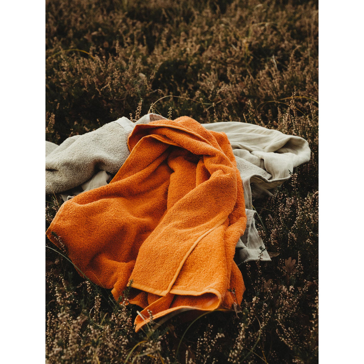 Heavy Towel Set - Burnt Orange