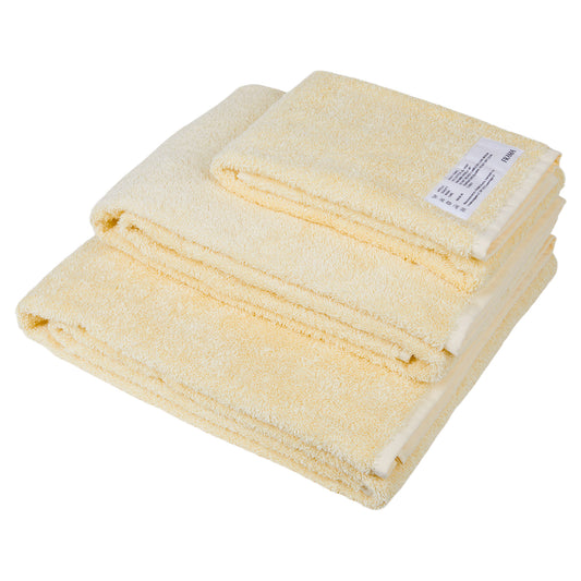 Heavy Towel Set - Pale Yellow