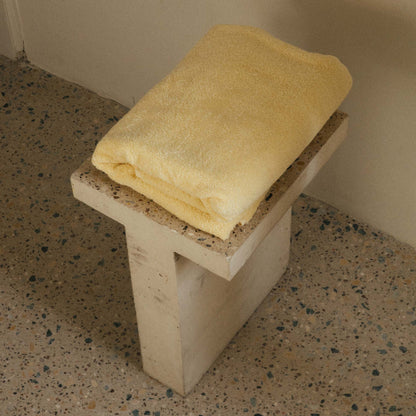 Heavy Towel Set - Pale Yellow