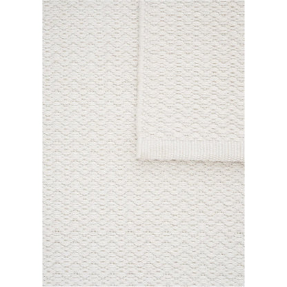 Helix Haven Rug - White